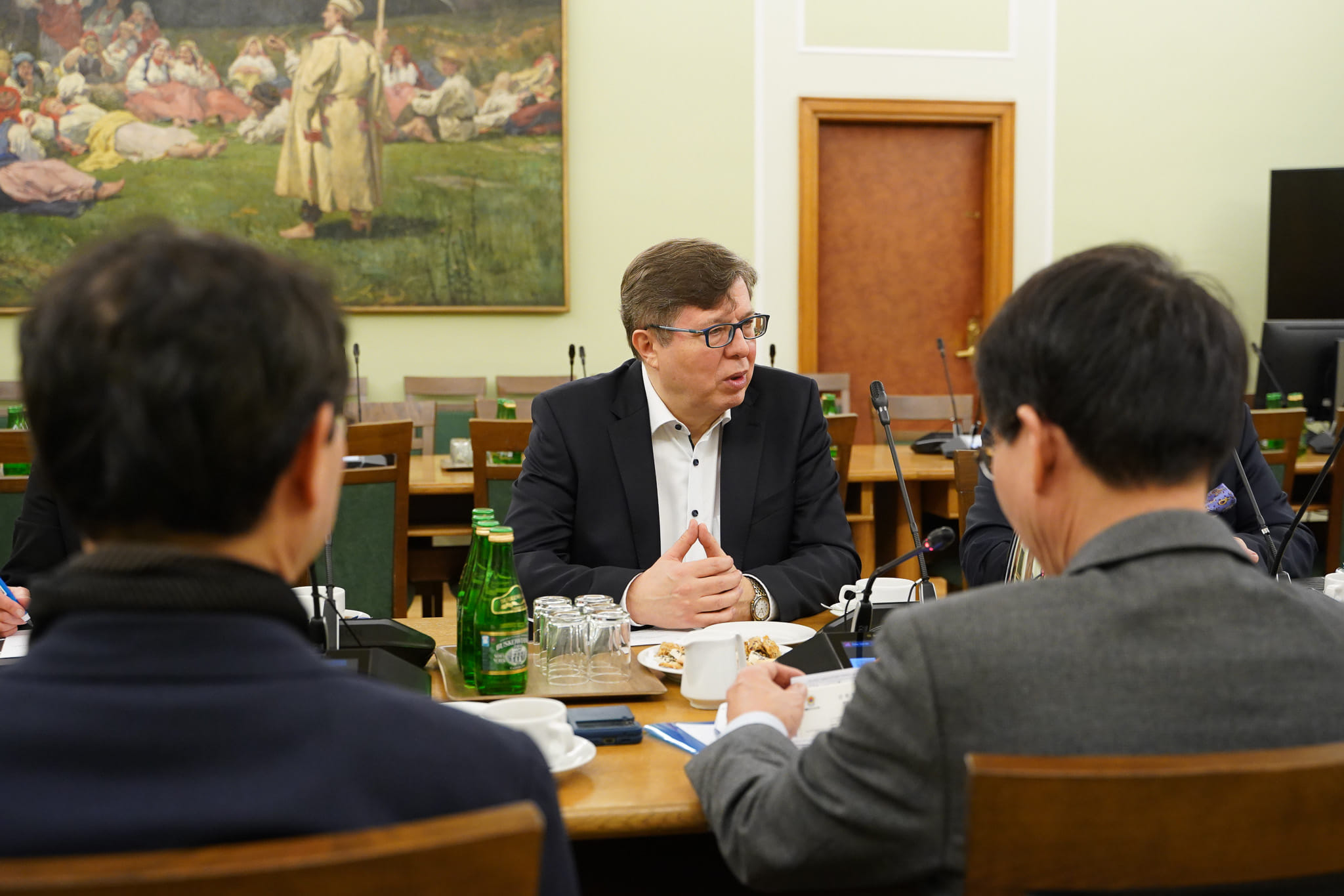 Spotkanie z delegacją parlamentu Republiki Korei